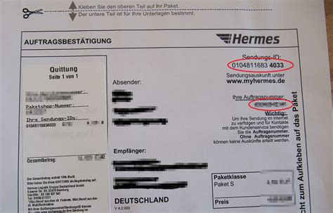 hermes auftragsnummer herausfinden|hermes sendungsverfolgung paketschein.